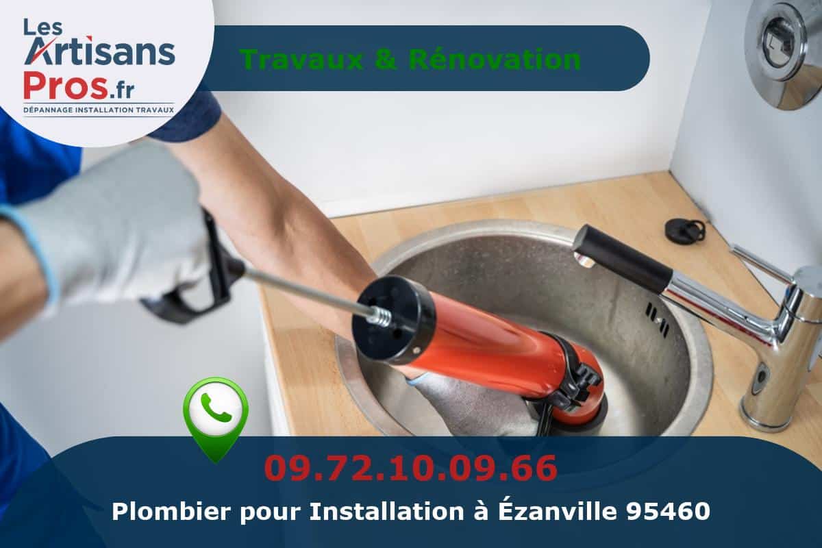 Installation de Plomberie Ézanville