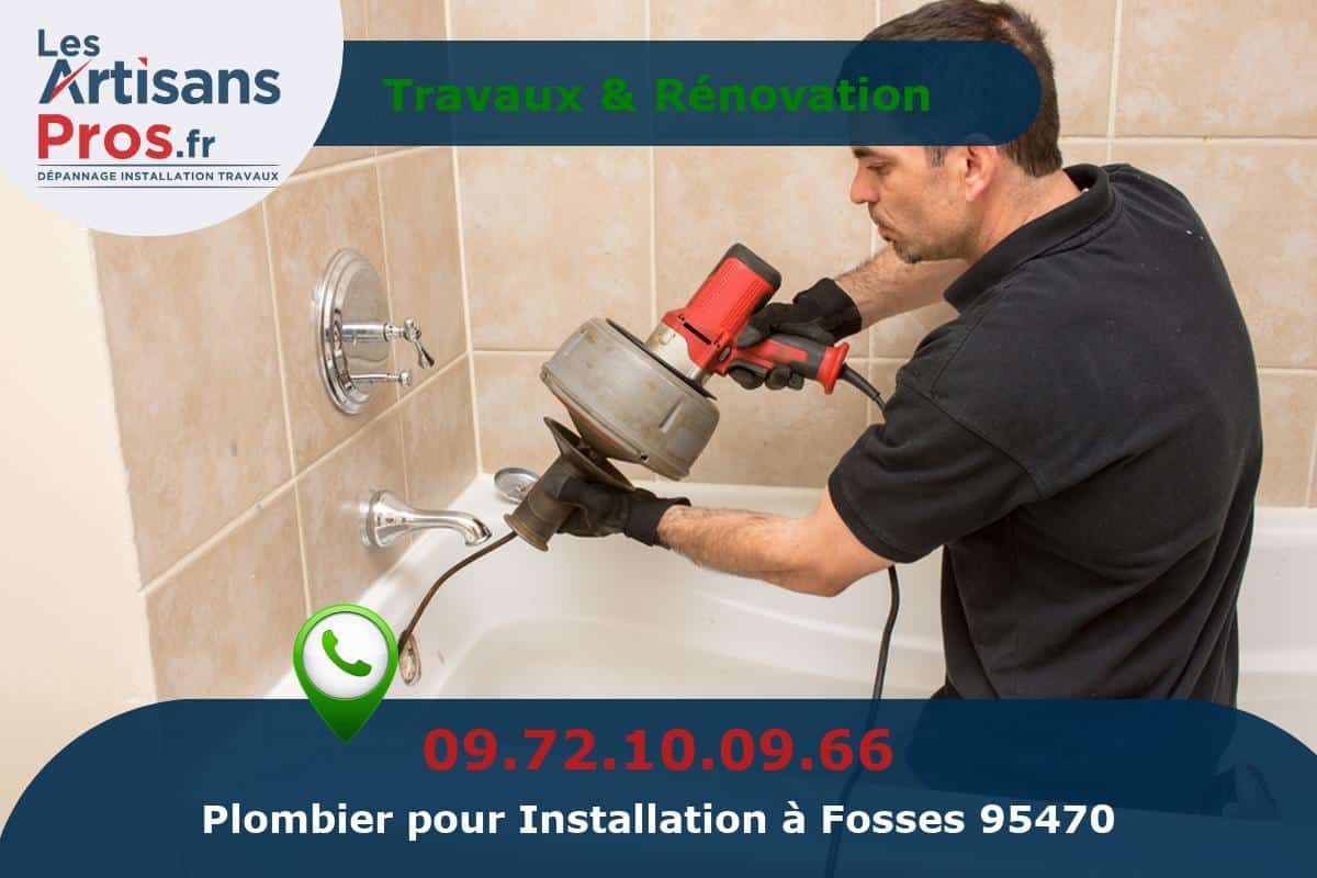 Installation de Plomberie Fosses