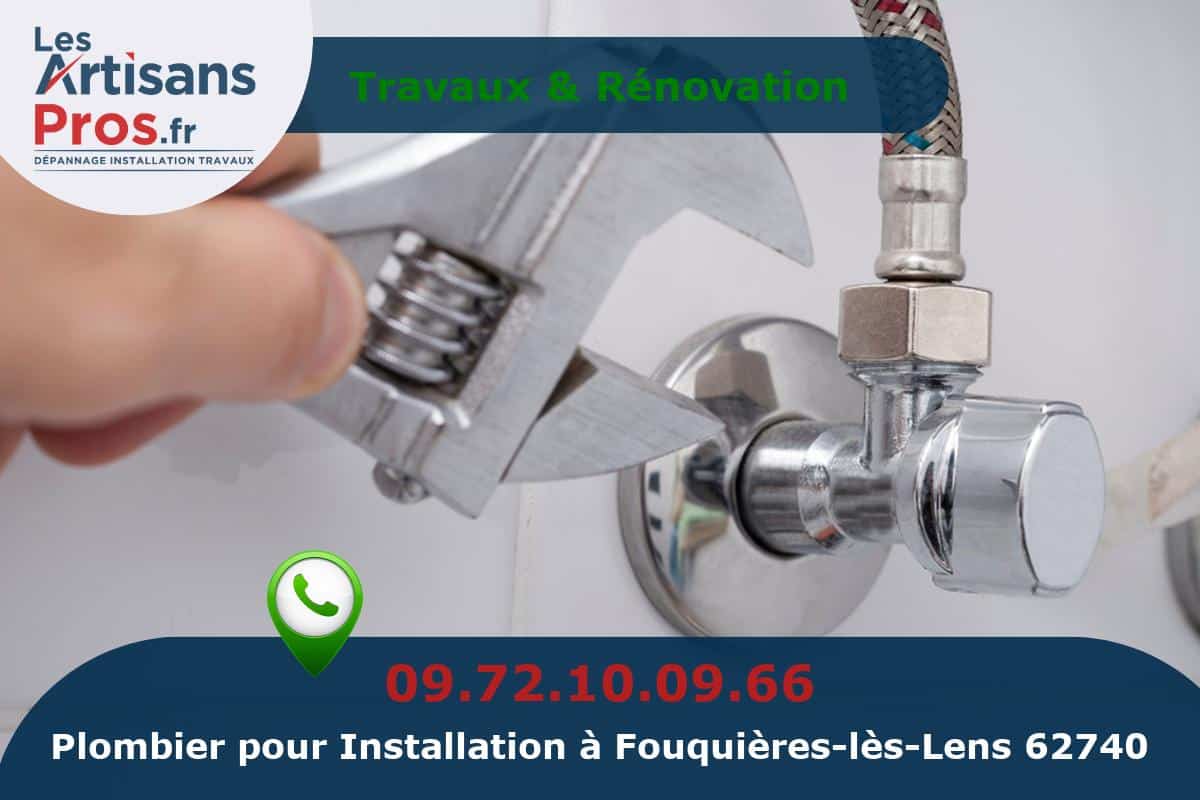 Installation de Plomberie Fouquières-lès-Lens