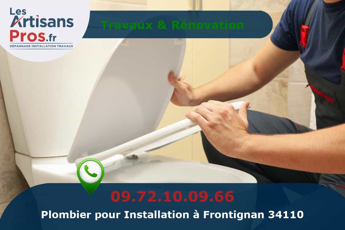 Installation de Plomberie Frontignan