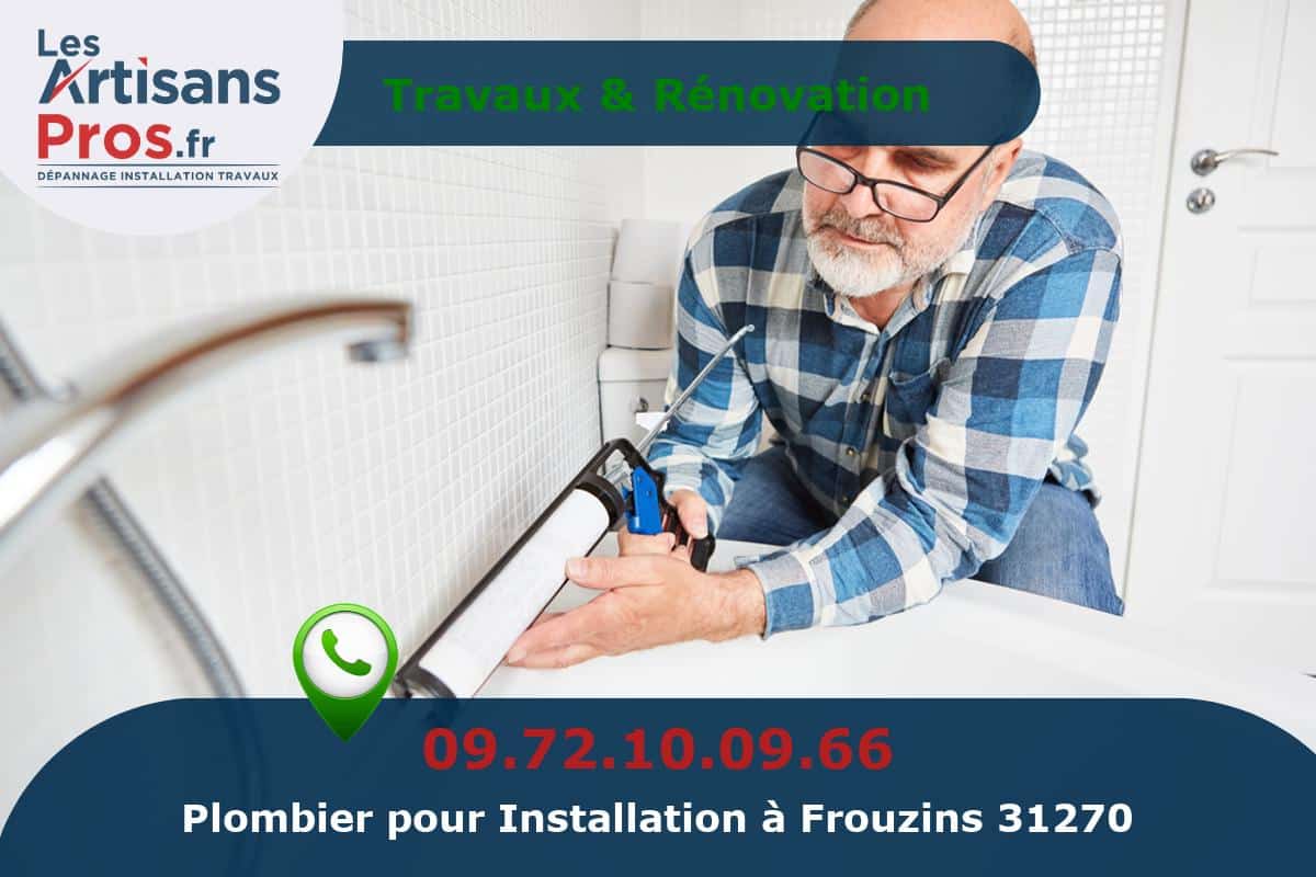 Installation de Plomberie Frouzins