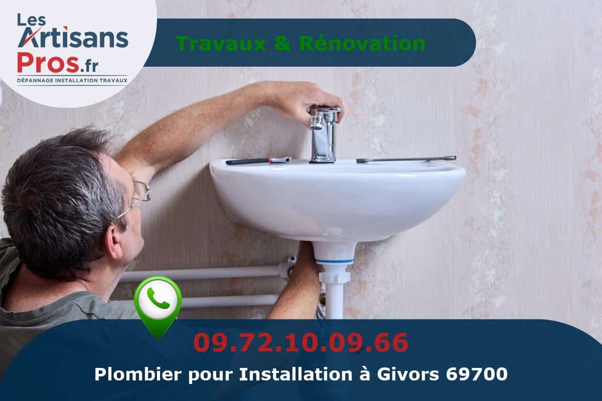 Installation de Plomberie Givors