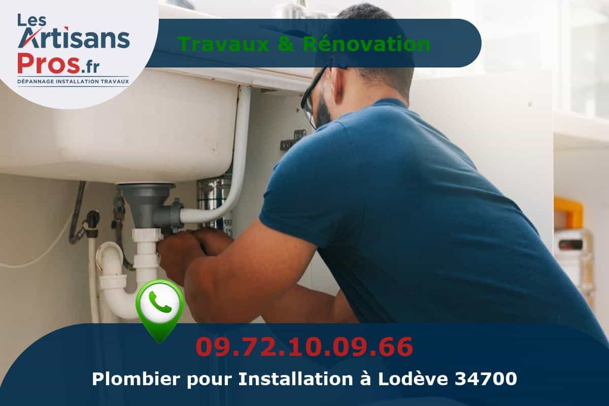 Installation de Plomberie Lodève