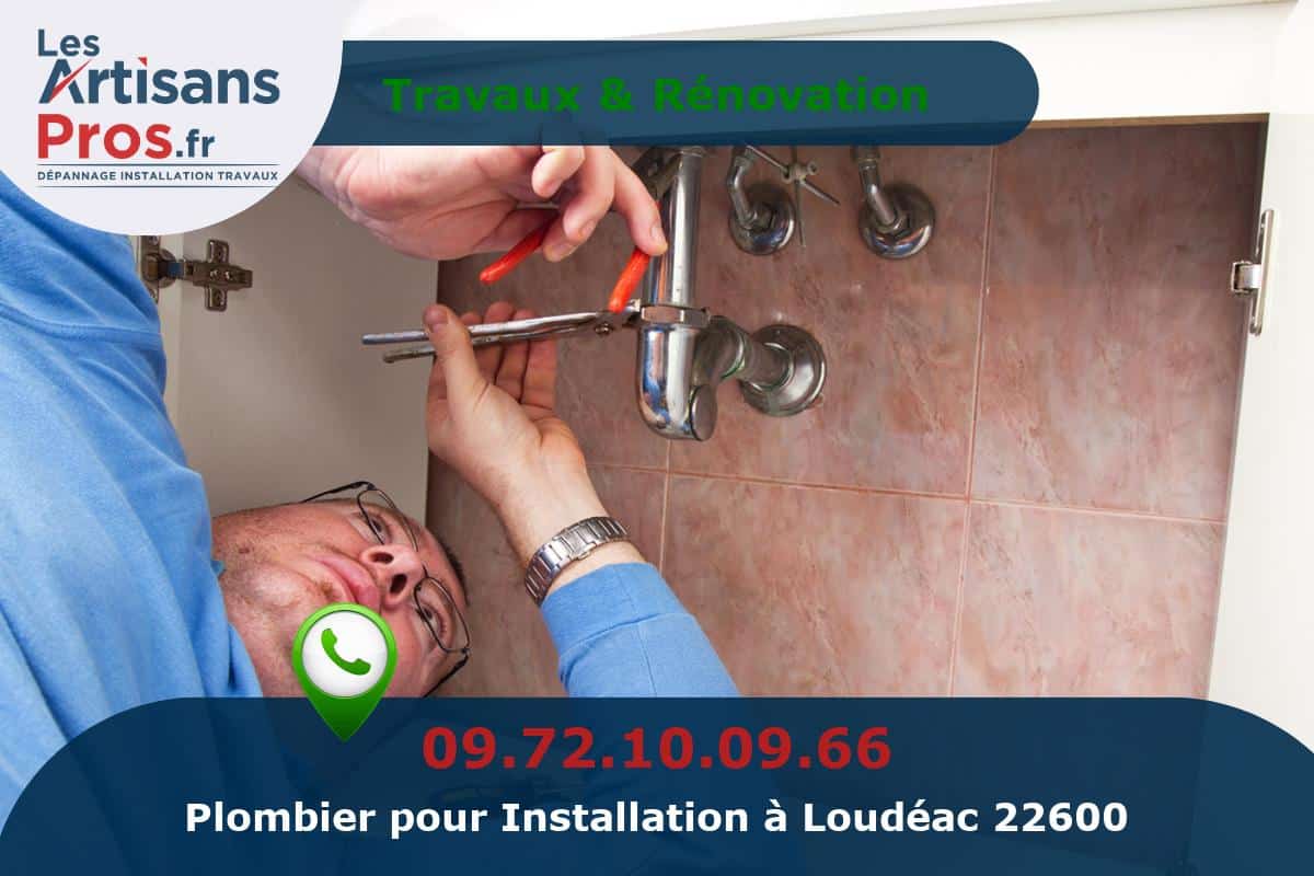 Installation de Plomberie Loudéac
