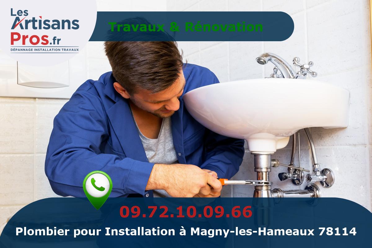 Installation de Plomberie Magny-les-Hameaux