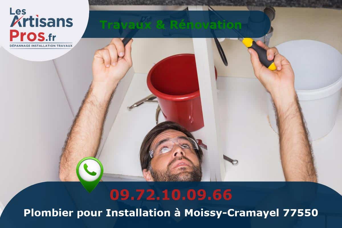 Installation de Plomberie Moissy-Cramayel