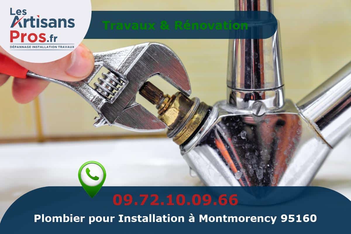 Installation de Plomberie Montmorency