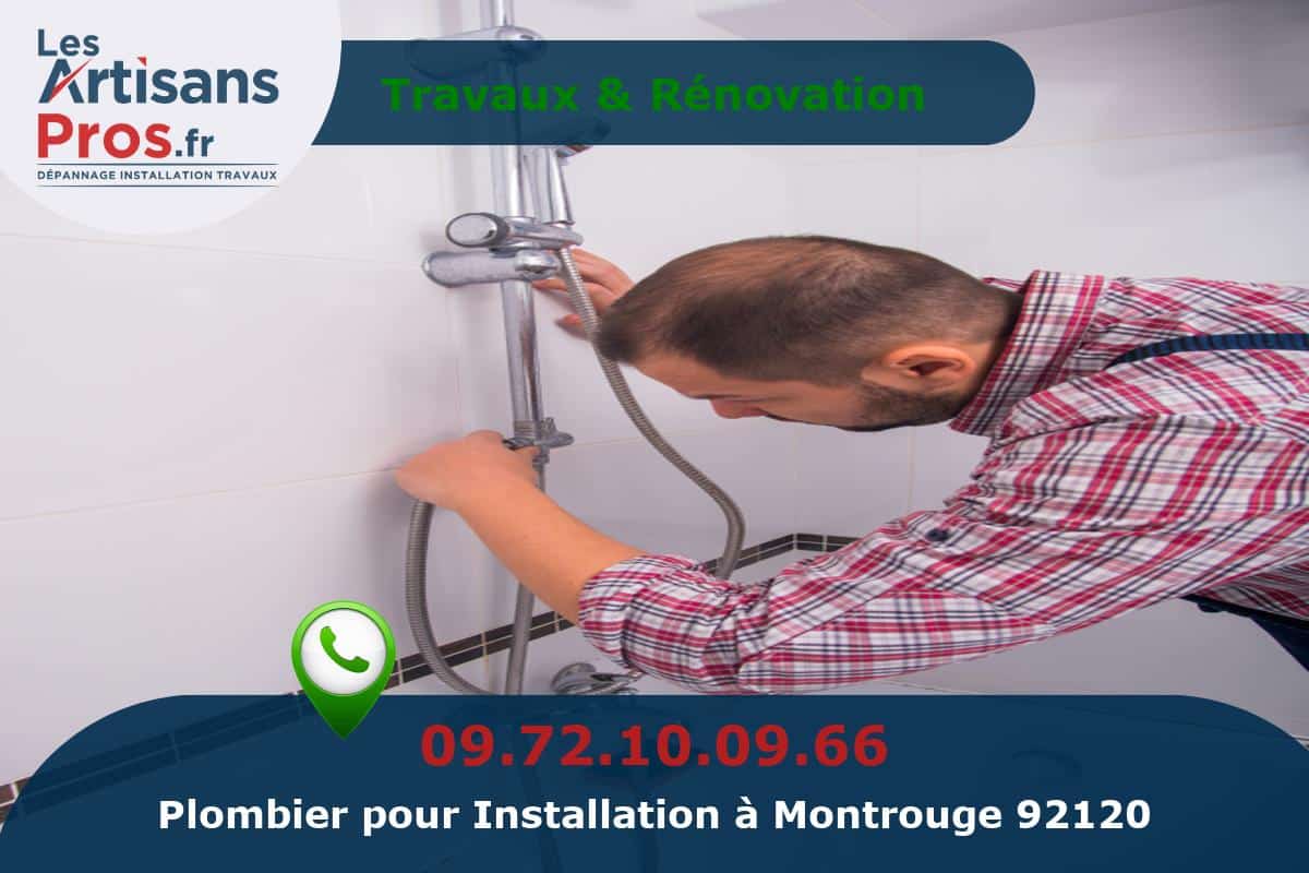 Installation de Plomberie Montrouge