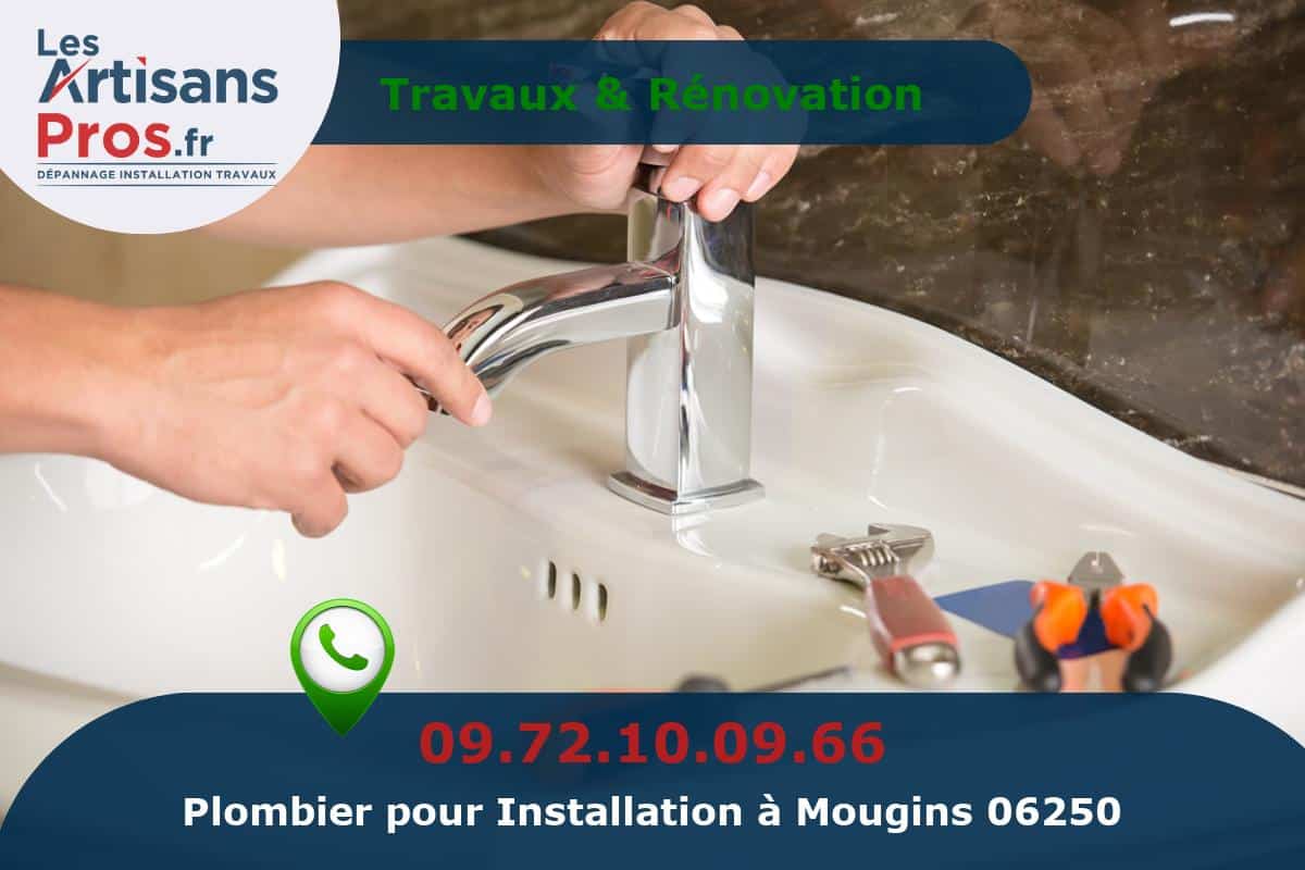 Installation de Plomberie Mougins