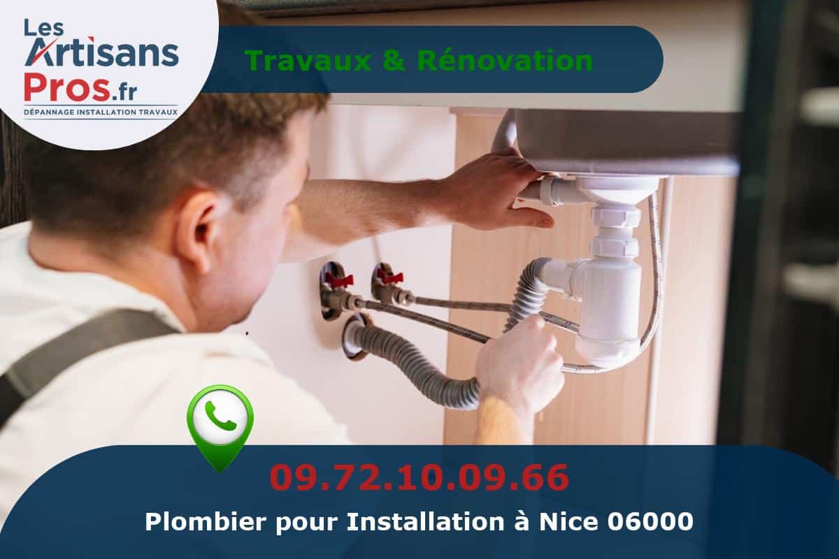 Installation de Plomberie Nice