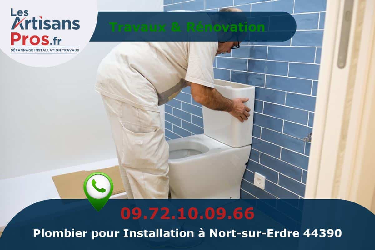 Installation de Plomberie Nort-sur-Erdre