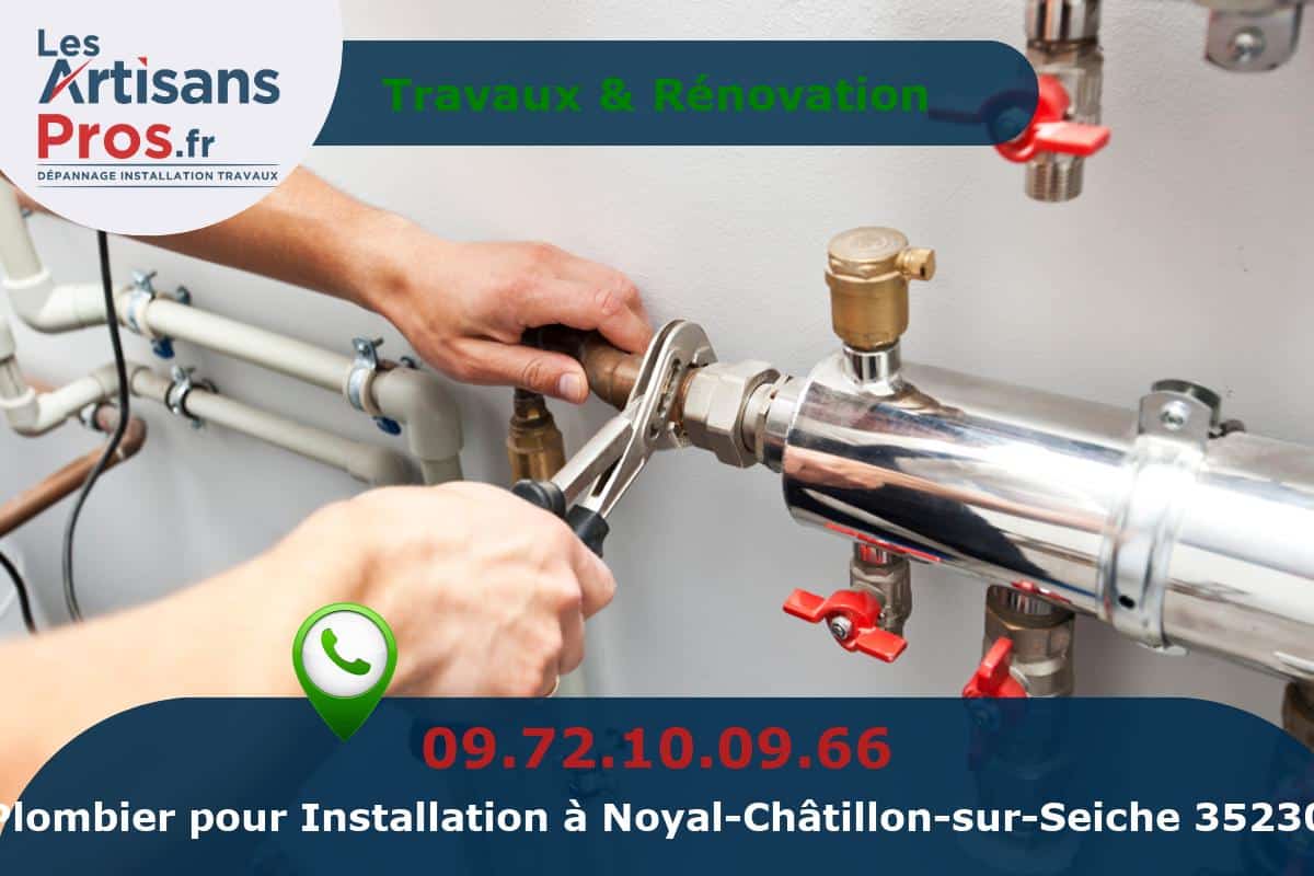 Installation de Plomberie Noyal-Châtillon-sur-Seiche