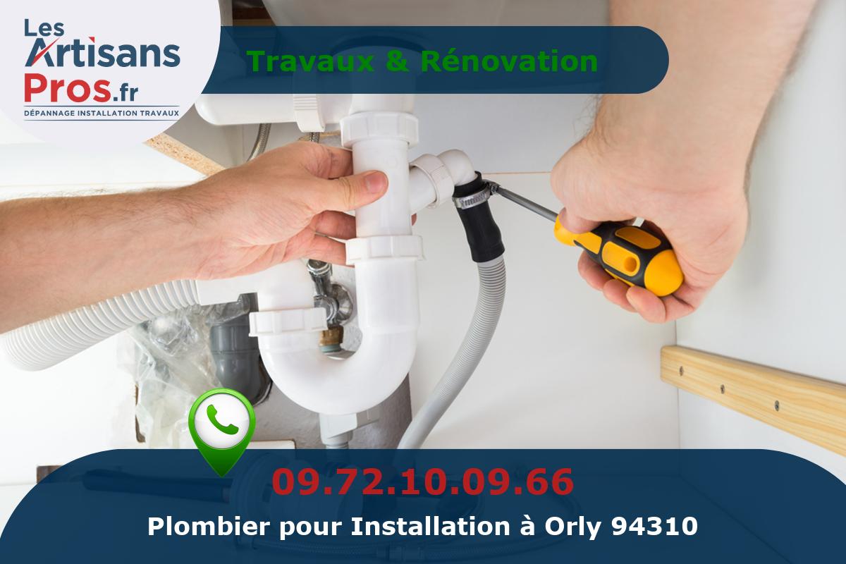 Installation de Plomberie Orly