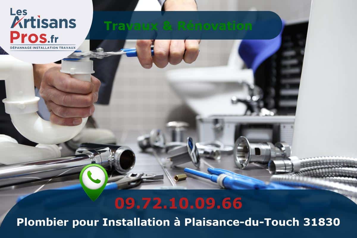 Installation de Plomberie Plaisance-du-Touch