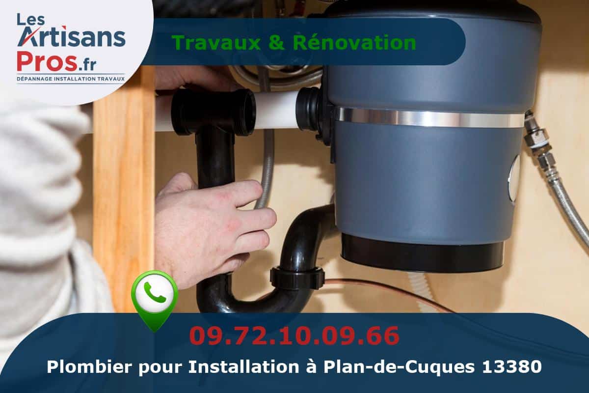 Installation de Plomberie Plan-de-Cuques