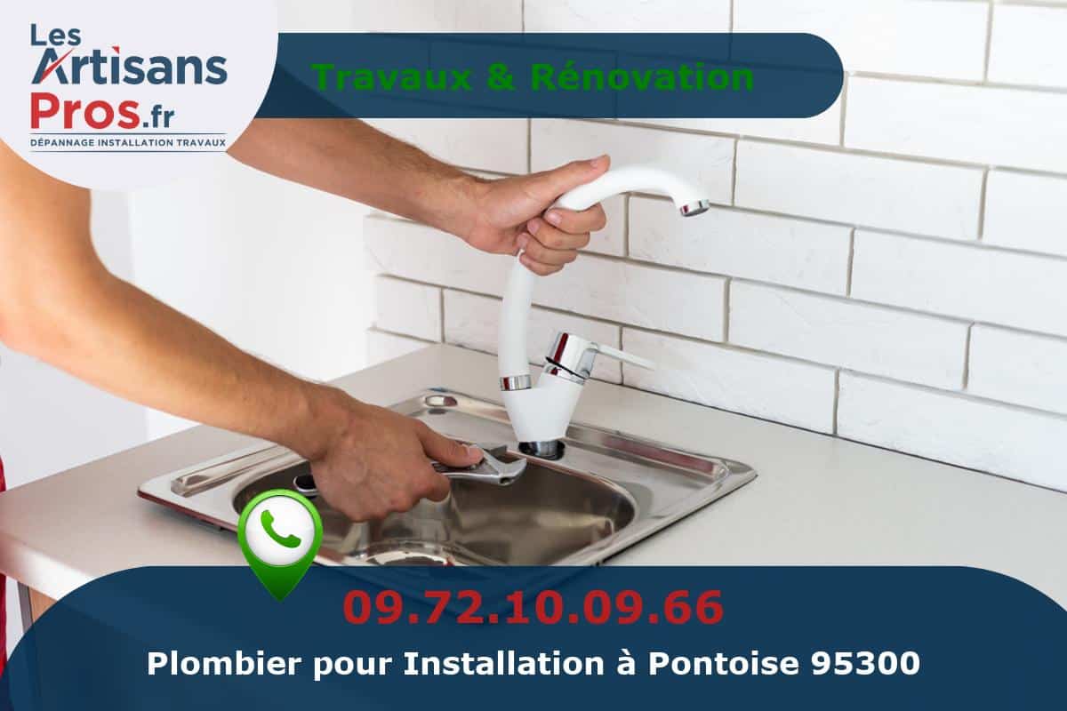 Installation de Plomberie Pontoise