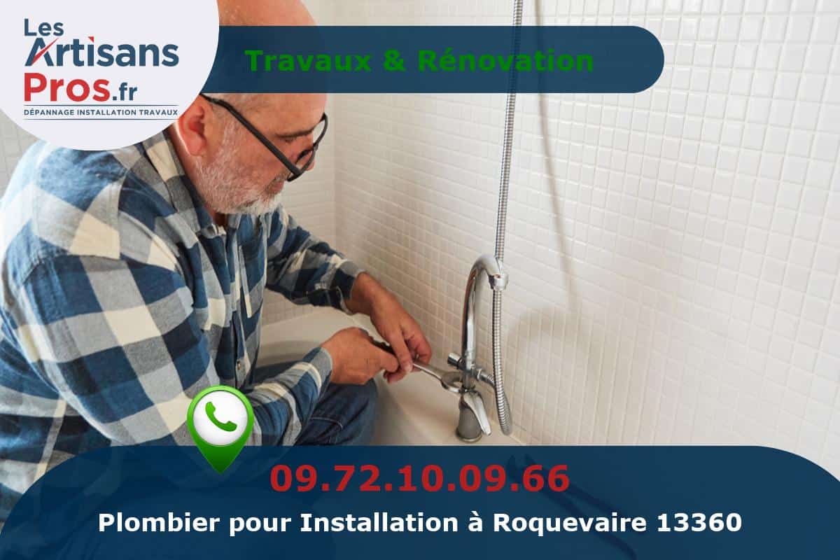 Installation de Plomberie Roquevaire