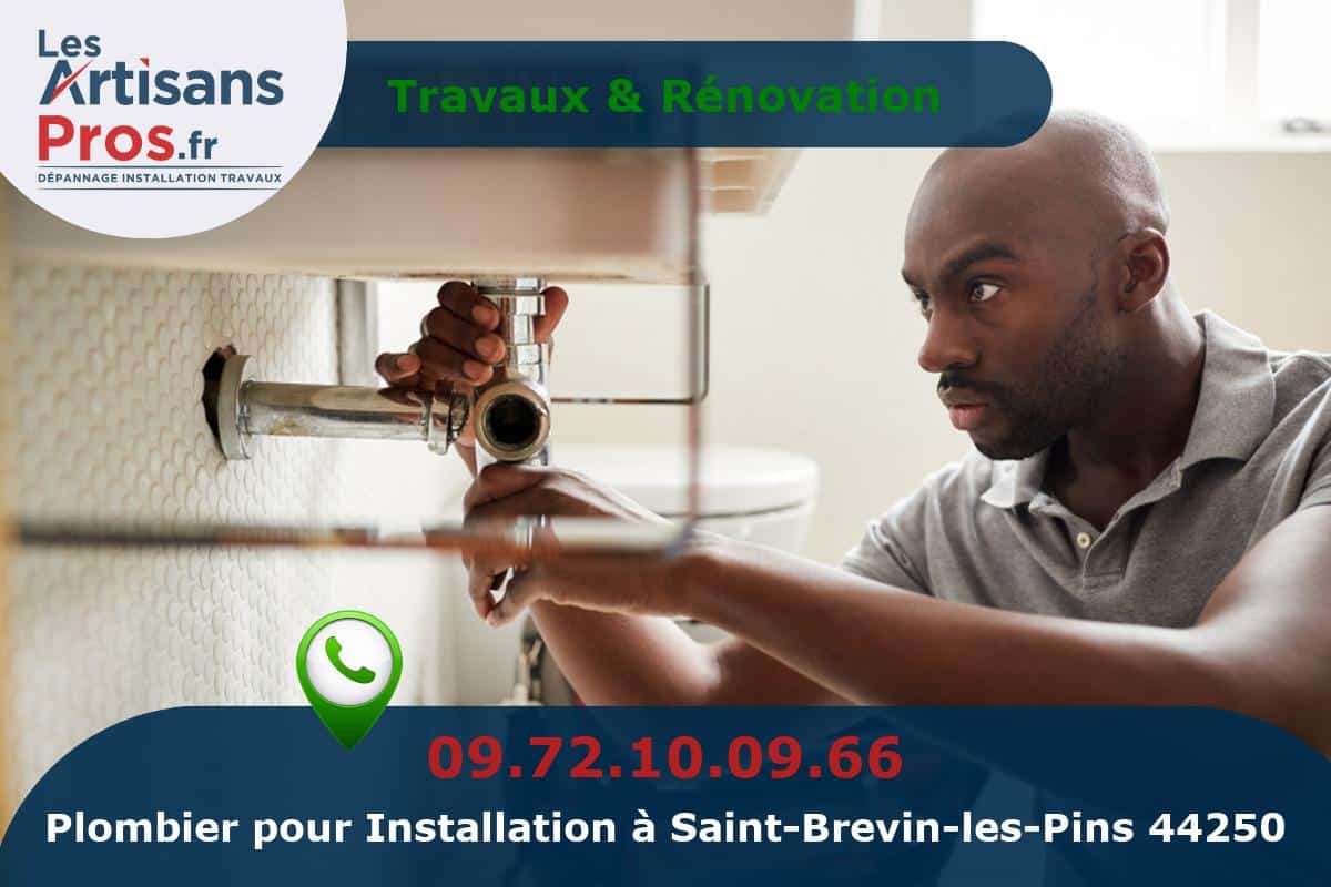 Installation de Plomberie Saint-Brevin-les-Pins