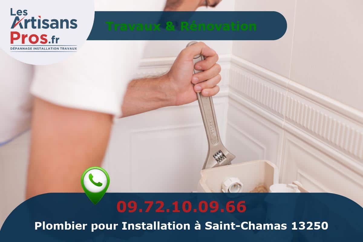 Installation de Plomberie Saint-Chamas