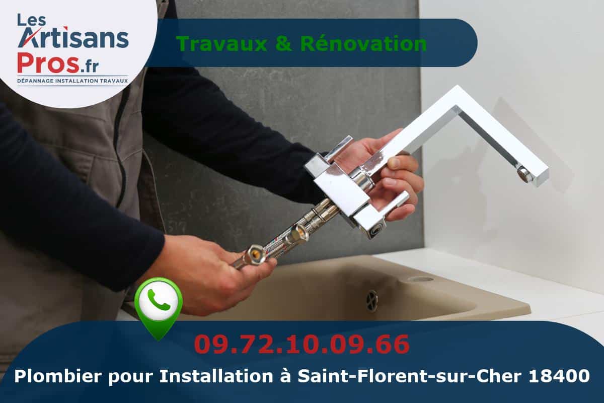 Installation de Plomberie Saint-Florent-sur-Cher