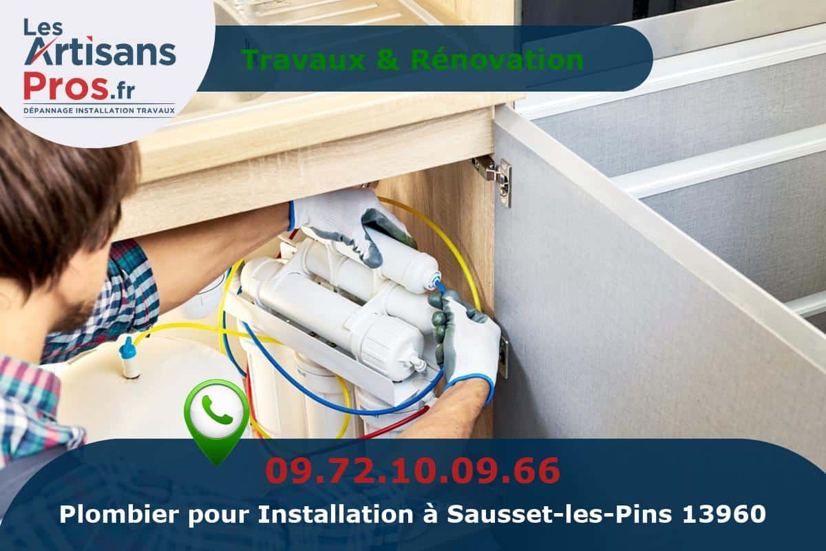 Installation de Plomberie Sausset-les-Pins