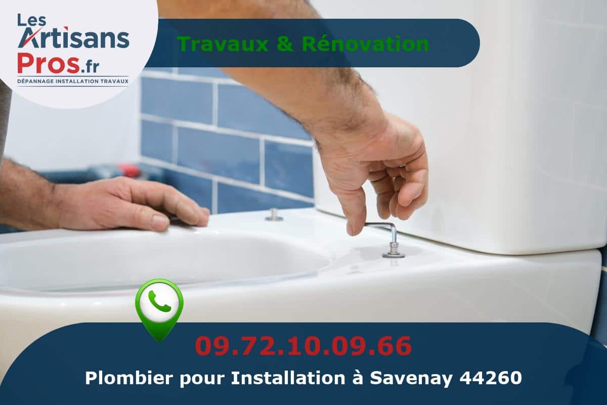 Installation de Plomberie Savenay