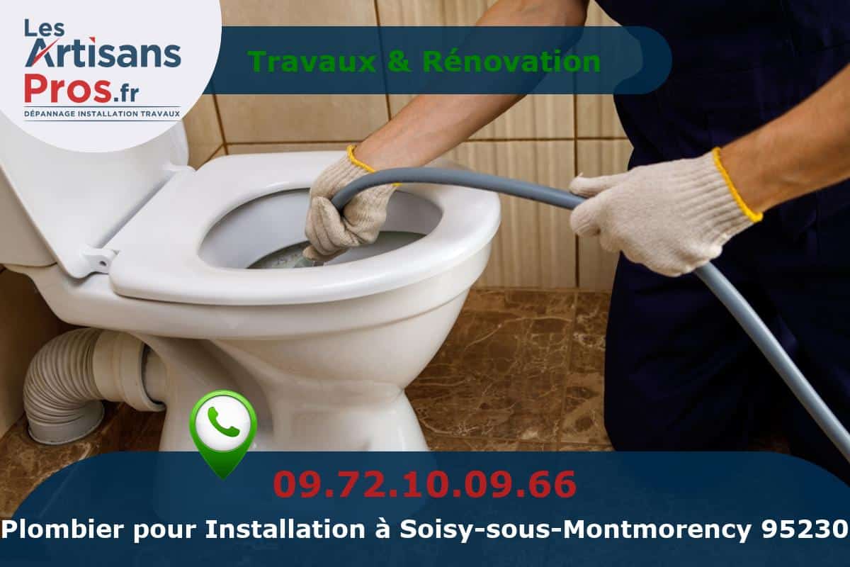 Installation de Plomberie Soisy-sous-Montmorency