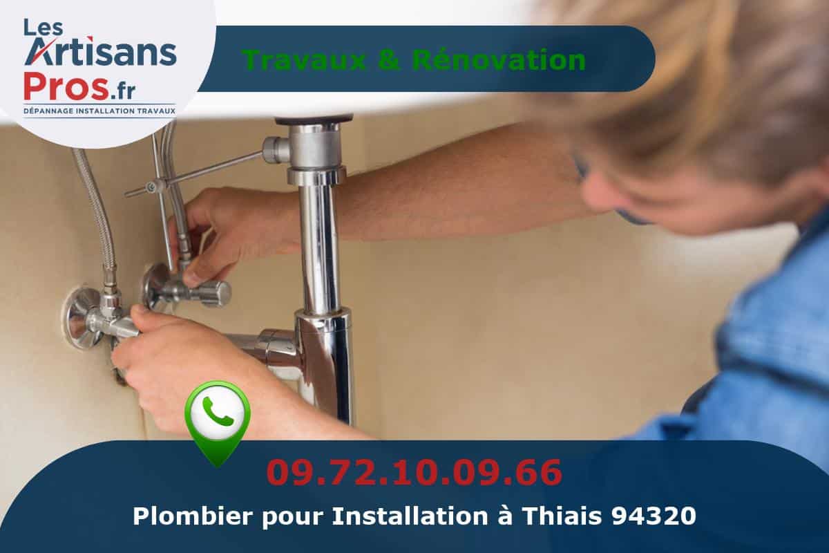 Installation de Plomberie Thiais