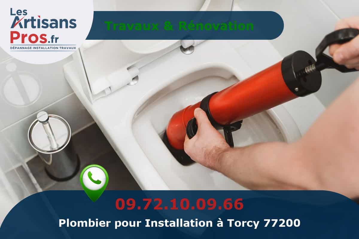 Installation de Plomberie Torcy