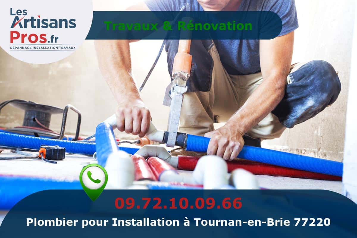 Installation de Plomberie Tournan-en-Brie