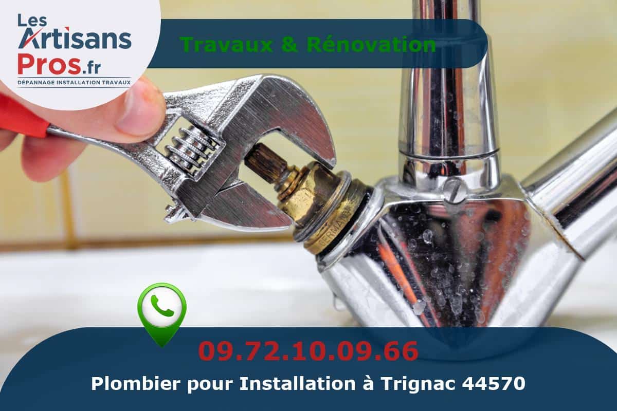 Installation de Plomberie Trignac