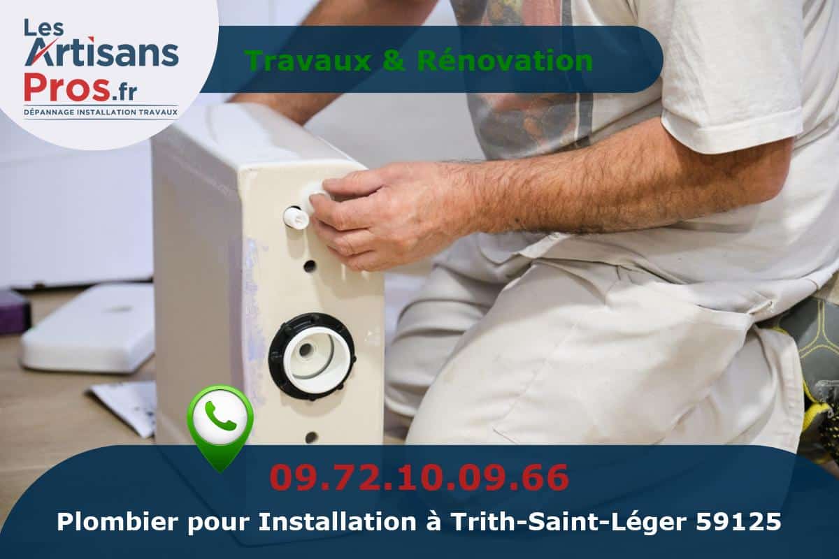 Installation de Plomberie Trith-Saint-Léger