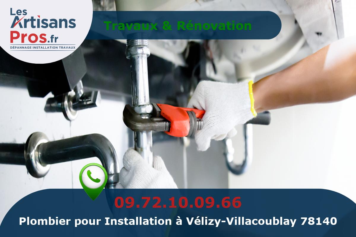Installation de Plomberie Vélizy-Villacoublay