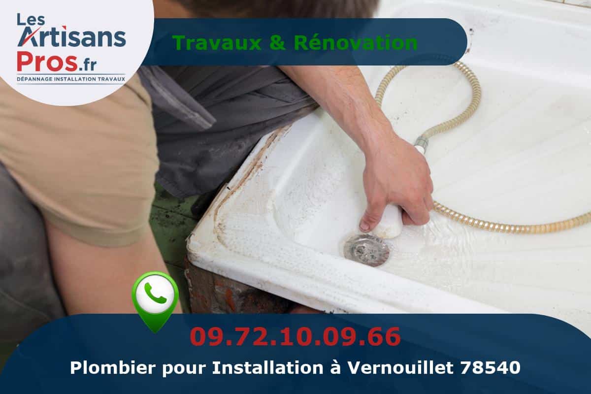 Installation de Plomberie Vernouillet