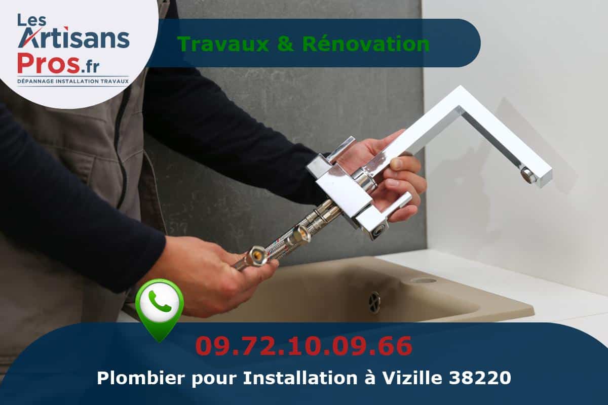 Installation de Plomberie Vizille