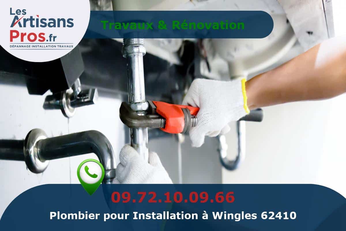 Installation de Plomberie Wingles