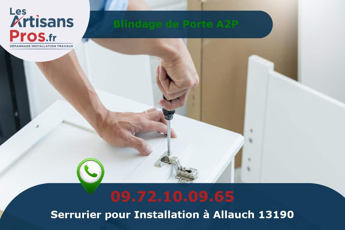 Installation de Serrurerie Allauch