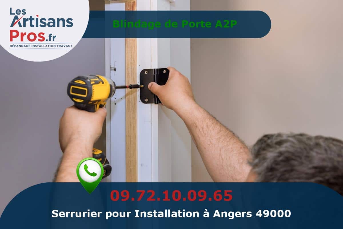 Installation de Serrurerie Angers