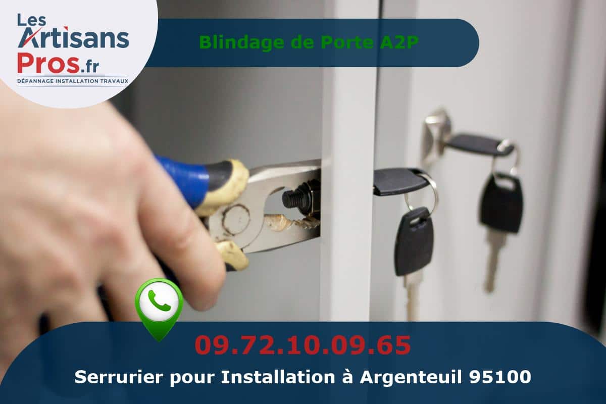 Installation de Serrurerie Argenteuil