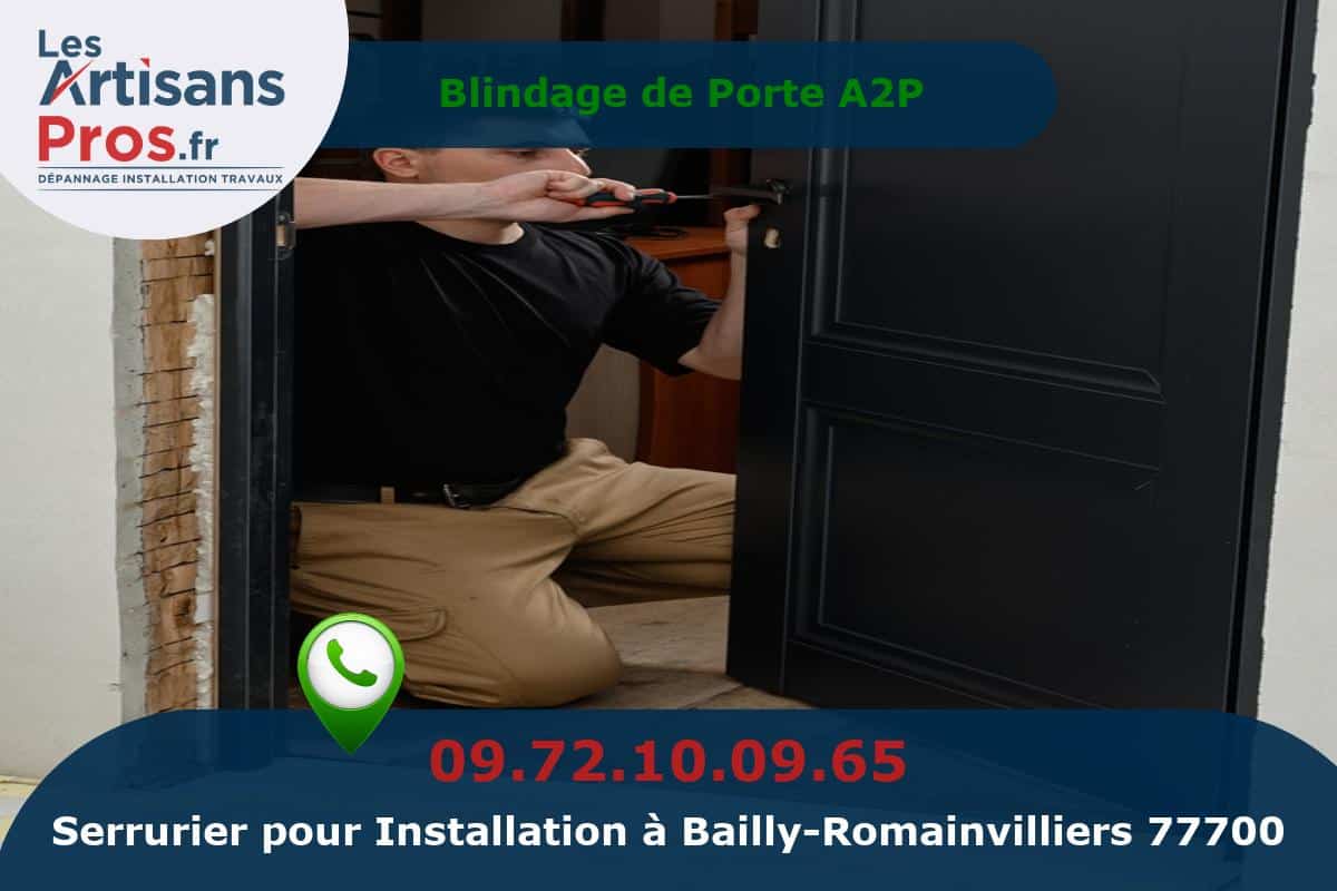 Installation de Serrurerie Bailly-Romainvilliers