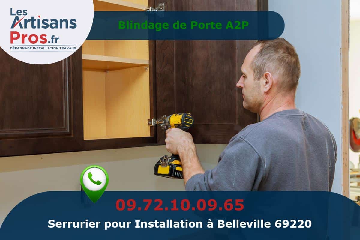 Installation de Serrurerie Belleville