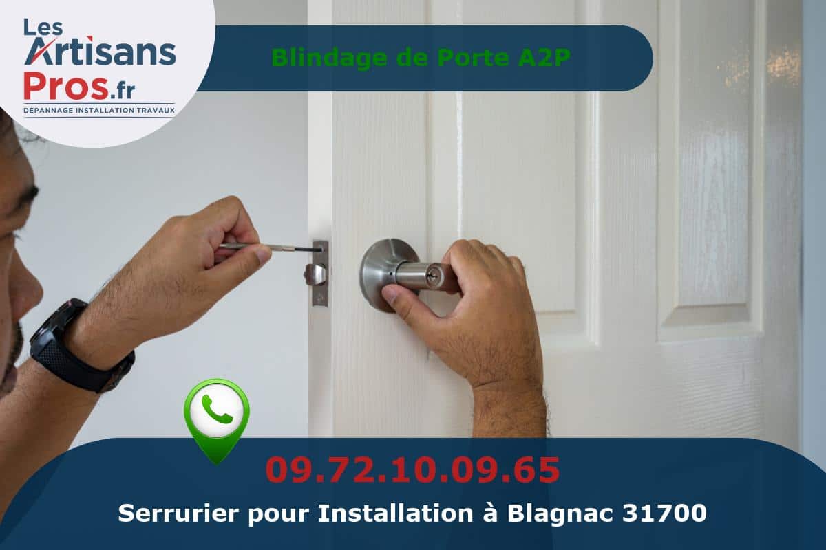 Installation de Serrurerie Blagnac