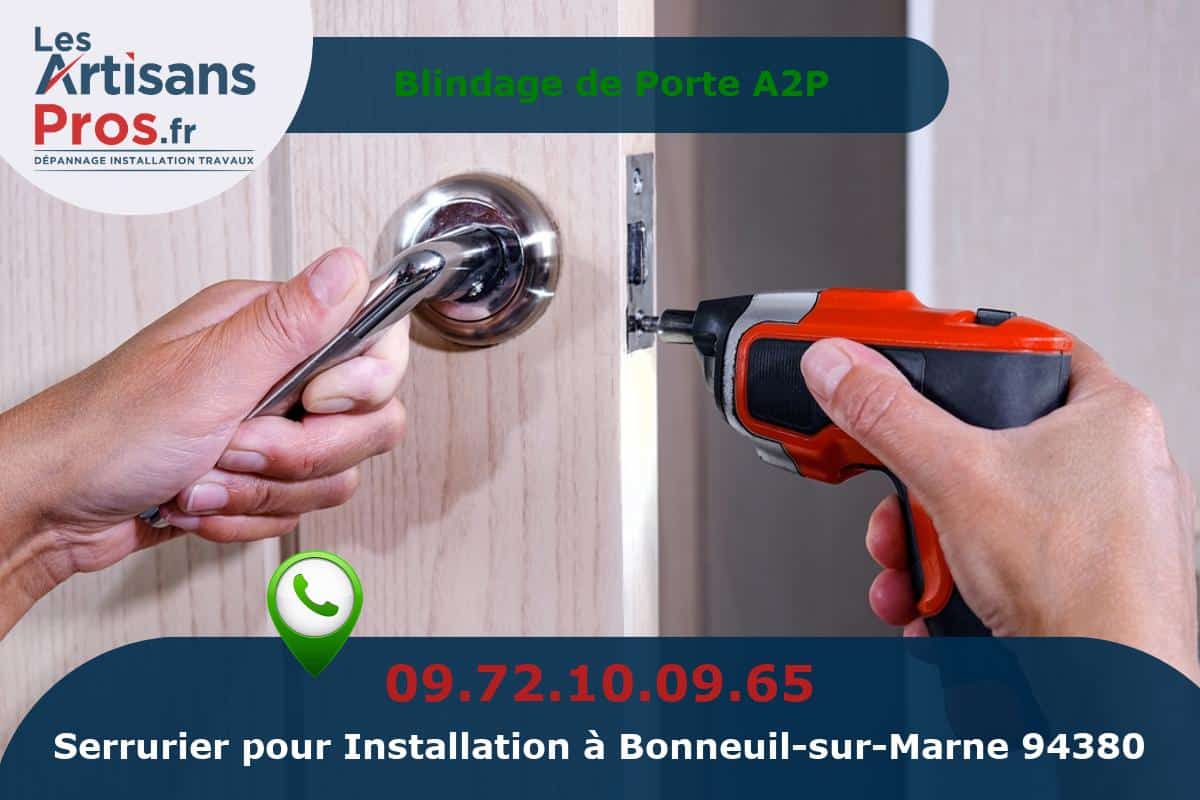 Installation de Serrurerie Bonneuil-sur-Marne