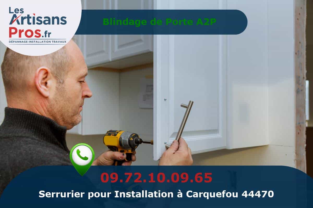 Installation de Serrurerie Carquefou