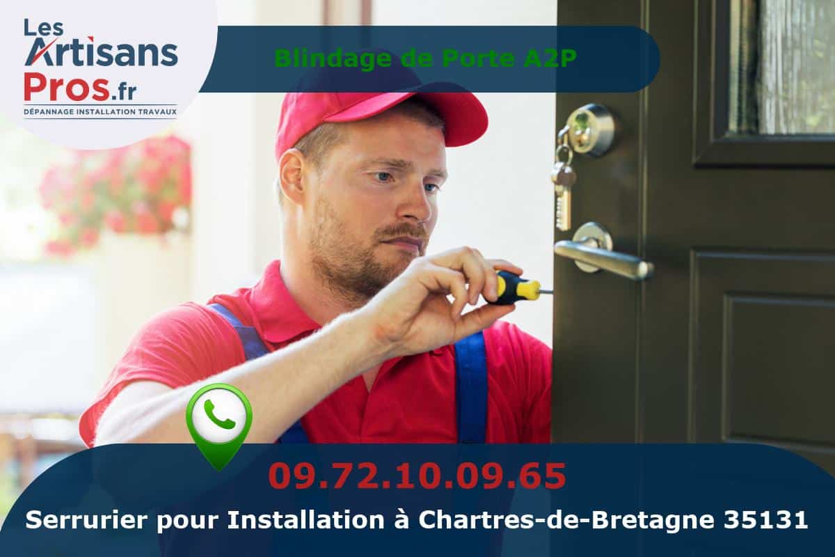 Installation de Serrurerie Chartres-de-Bretagne