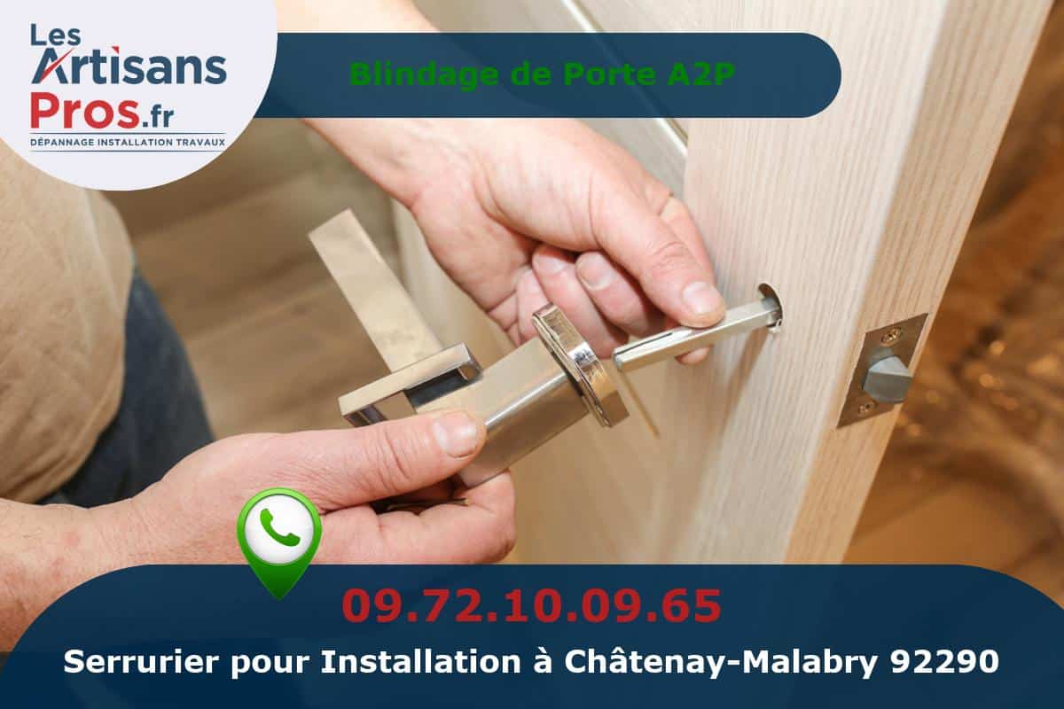 Installation de Serrurerie Châtenay-Malabry