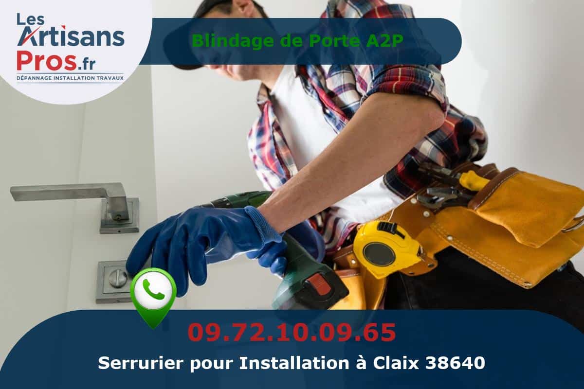 Installation de Serrurerie Claix