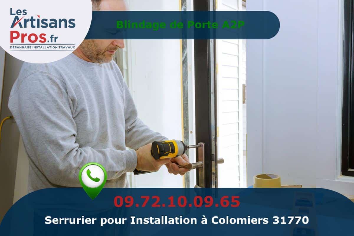 Installation de Serrurerie Colomiers