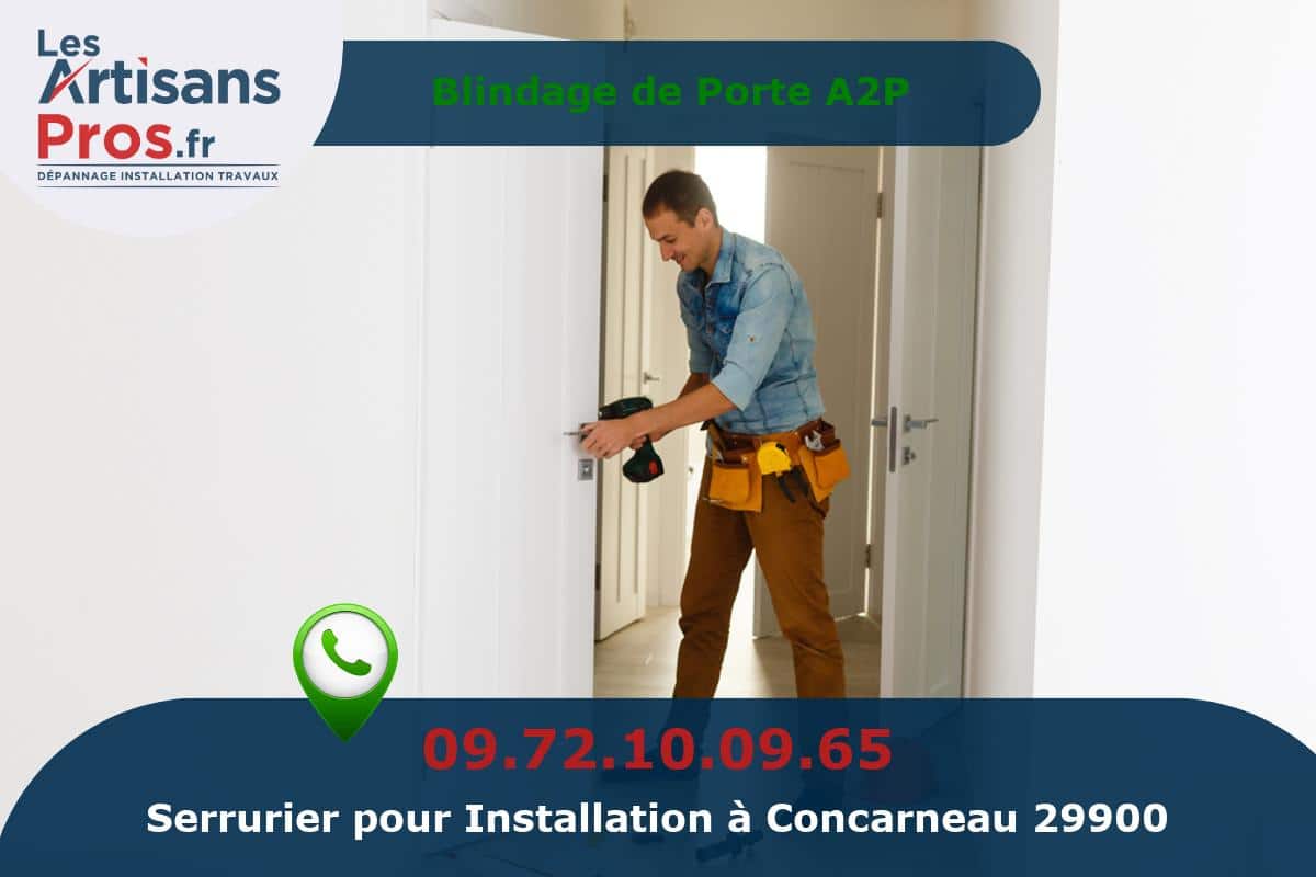 Installation de Serrurerie Concarneau