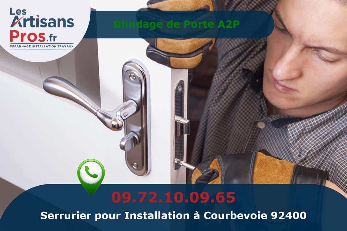 Installation de Serrurerie Courbevoie